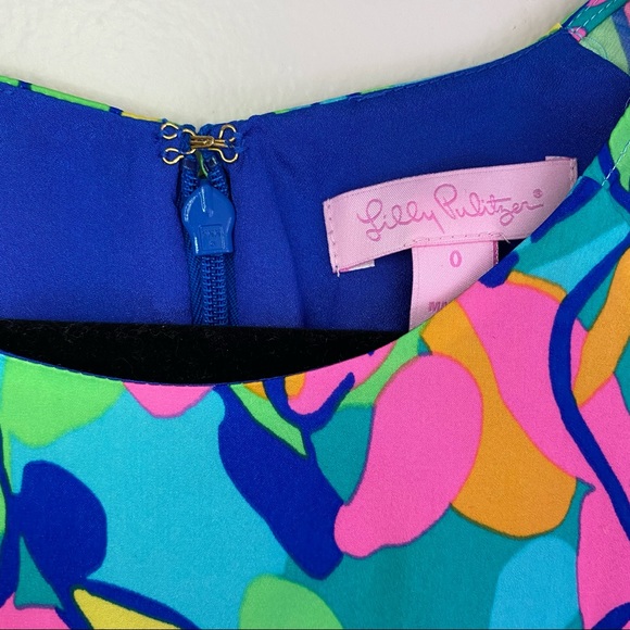 Lilly Pulitzer Hot Spot Carol Dress Size 0 - Picture 4 of 4